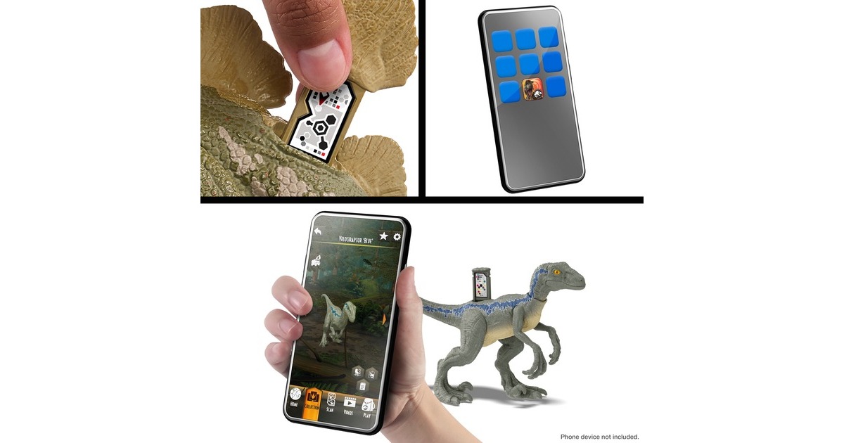 Mattel Jurassic World Ruthless Rampage Allosaurus, Spielfigur