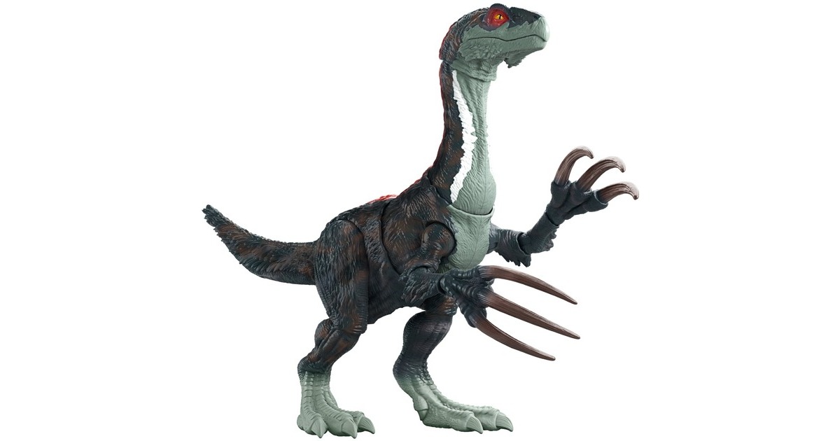 Mattel Jurassic World Sound Slashin' Therizinosaurus, Spielfigur