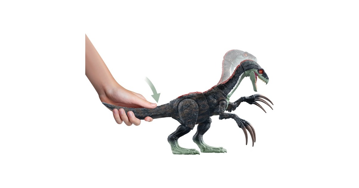 Mattel Jurassic World Sound Slashin' Therizinosaurus, Spielfigur