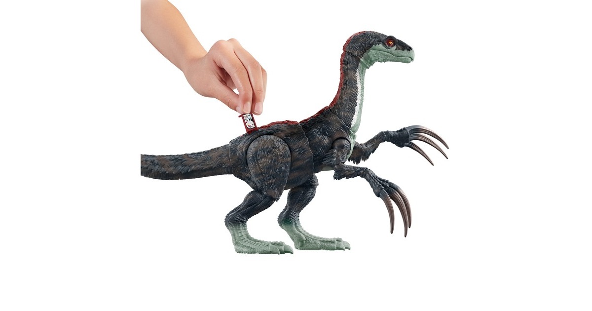 Mattel Jurassic World Sound Slashin' Therizinosaurus, Spielfigur