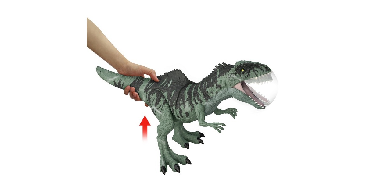 Mattel Jurassic World Strike N' Roar Giganotosaurus, Spielfigur