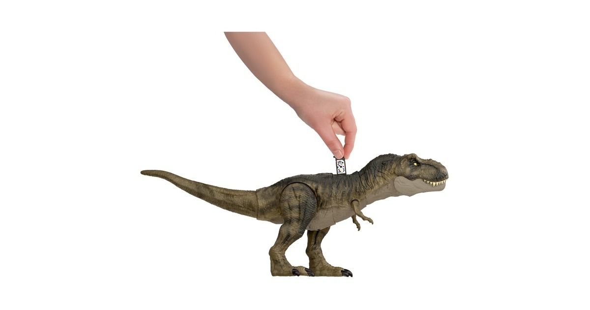 Mattel Jurassic World Thrash 'N Devour Tyrannosaurus Rex, Spielfigur