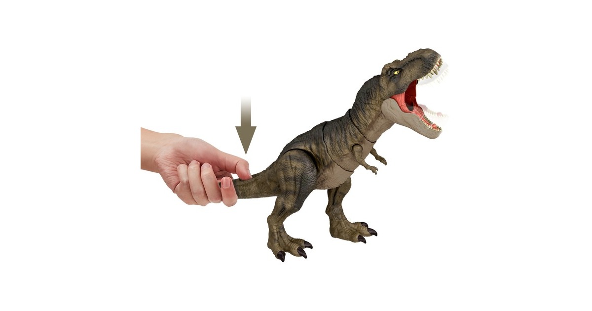 Mattel Jurassic World Thrash 'N Devour Tyrannosaurus Rex, Spielfigur