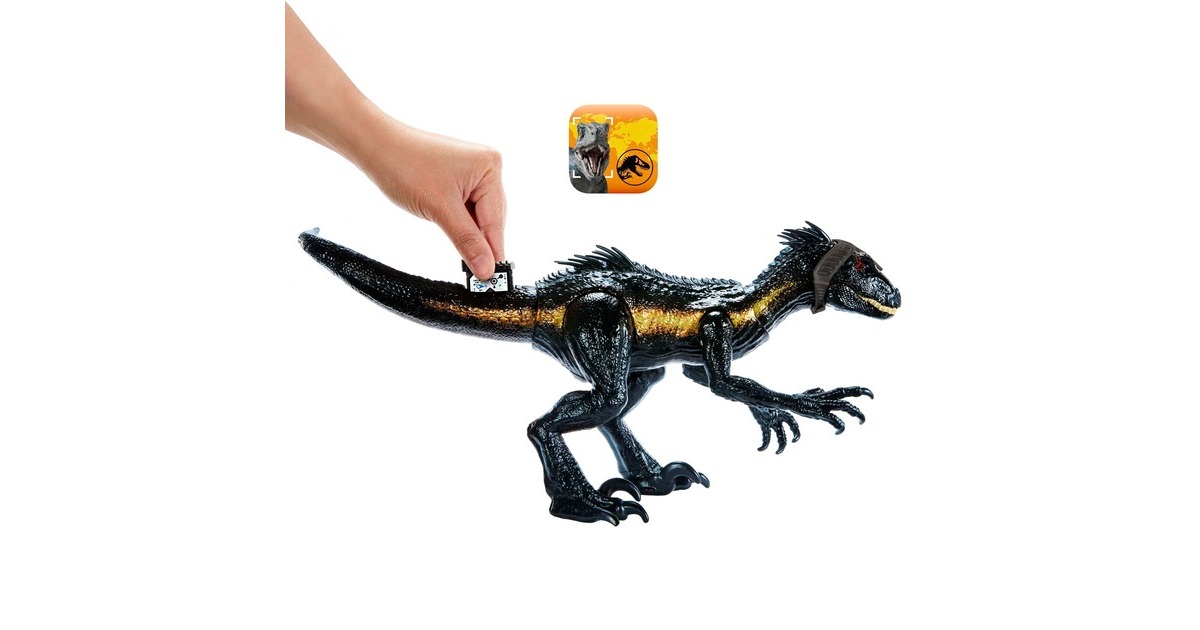 Mattel Jurassic World Track 'N Attack Indoraptor, Spielfigur