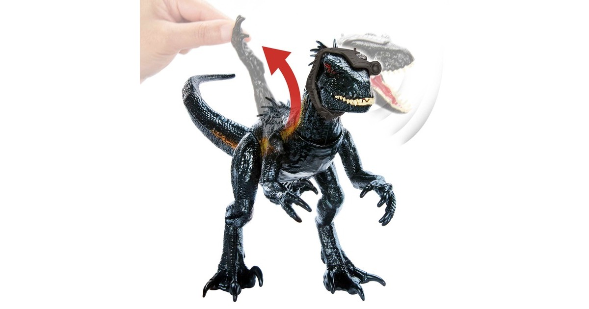 Mattel Jurassic World Track 'N Attack Indoraptor, Spielfigur