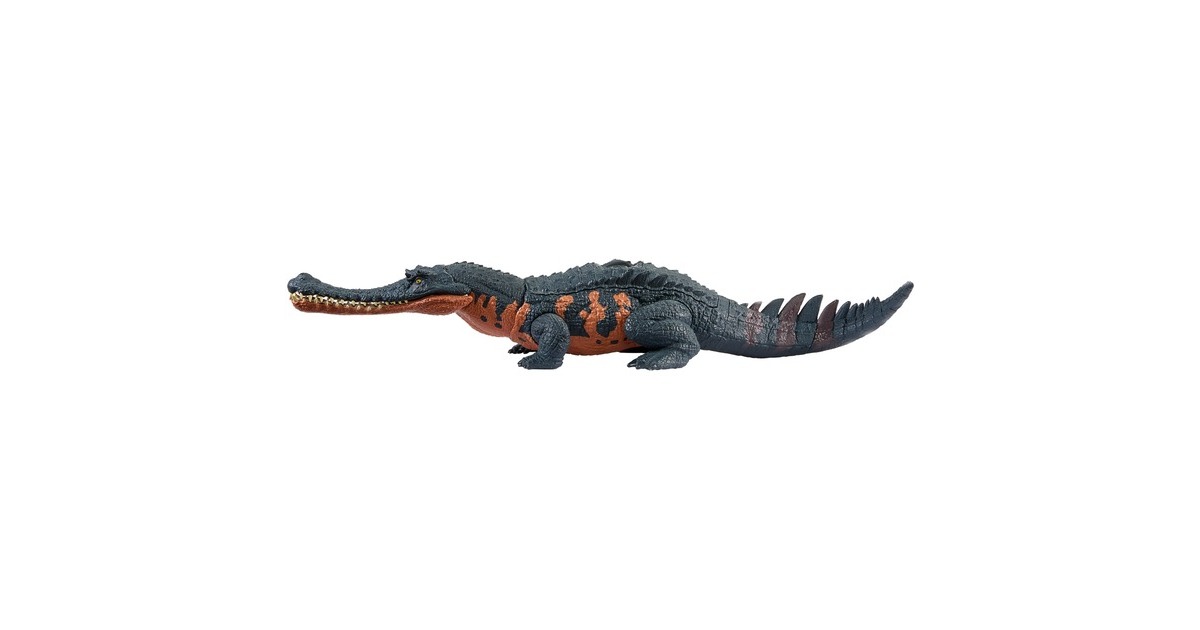 Mattel Jurassic World Wild Roar Gryposuchus, Spielfigur