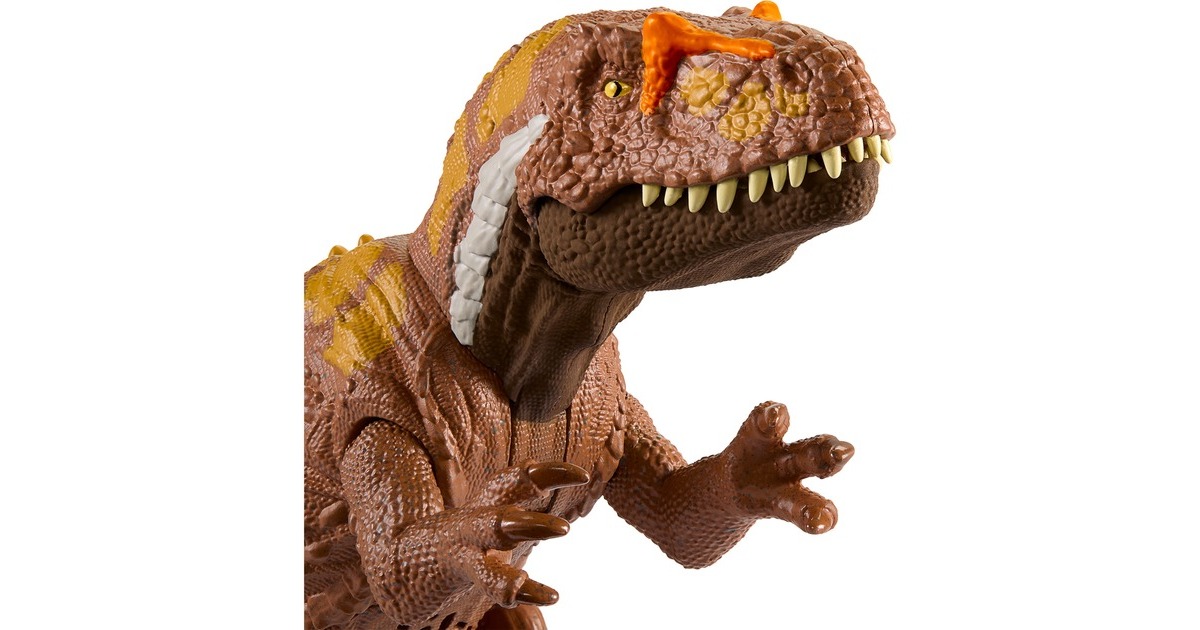 Mattel Jurassic World Wild Roar Megalosaurus, Spielfigur