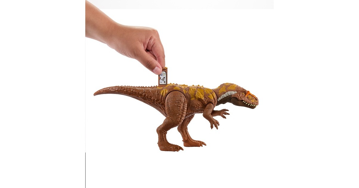 Mattel Jurassic World Wild Roar Megalosaurus, Spielfigur