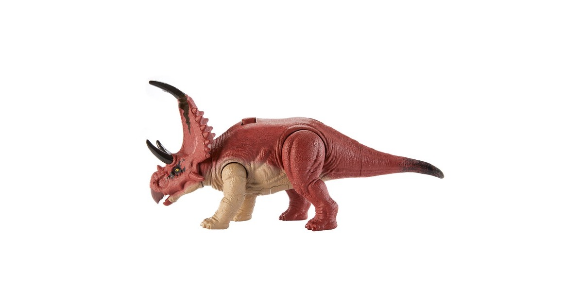 Mattel Jurassic World Wild Roar - Diabloceratops, Spielfigur