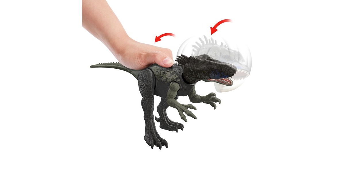 Mattel Jurassic World Wild Roar - Dryptosaurus, Spielfigur