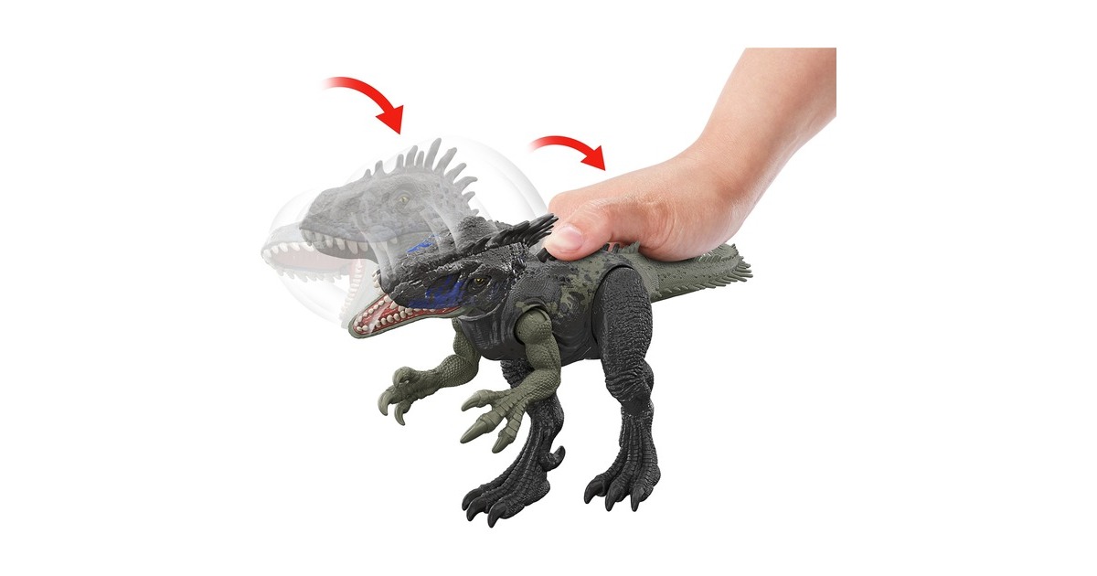 Mattel Jurassic World Wild Roar - Dryptosaurus, Spielfigur