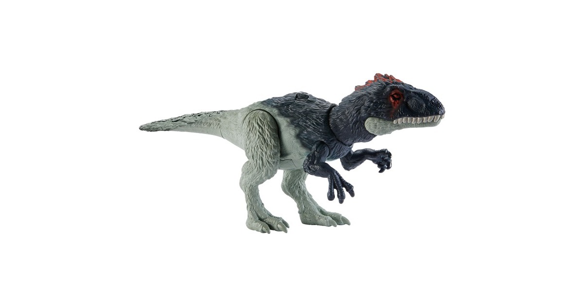 Mattel Jurassic World Wild Roar - Eocarcharia, Spielfigur