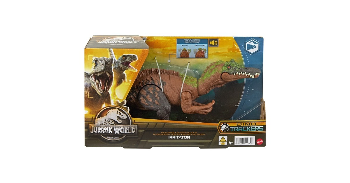 Mattel Jurassic World Wild Roar - Irritator, Spielfigur