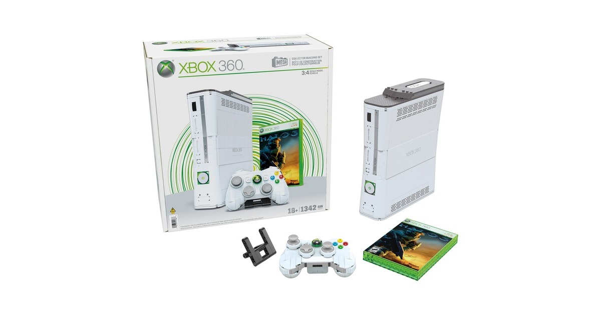 Mattel MEGA Collector Microsoft XBOX 360, Konstruktionsspielzeug