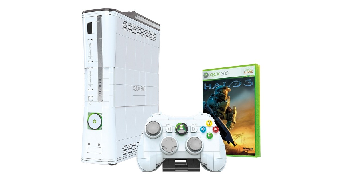 Mattel MEGA Collector Microsoft XBOX 360, Konstruktionsspielzeug