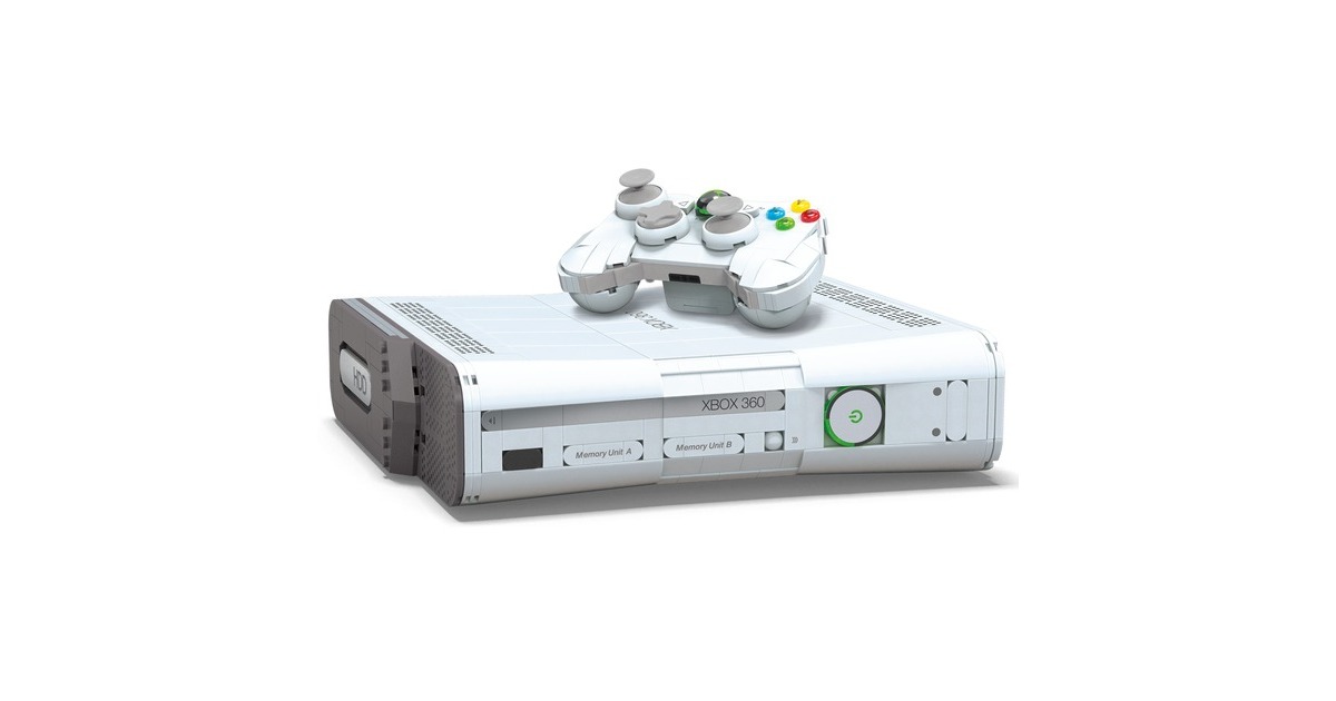 Mattel MEGA Collector Microsoft XBOX 360, Konstruktionsspielzeug
