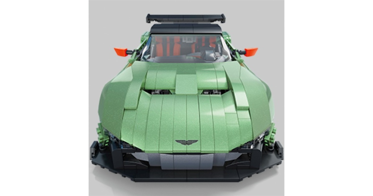 Mattel MEGA Hot Wheels Collector Aston Martin Vulcan, Konstruktionsspielzeug(Maßstab 1:18)