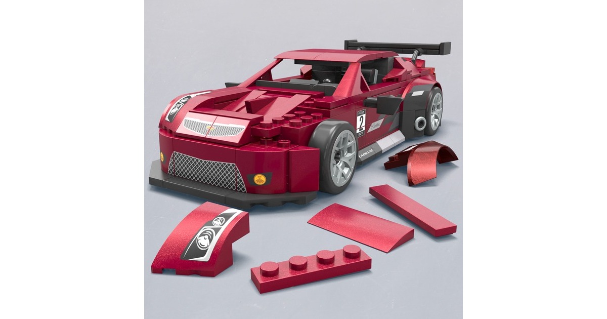 Mattel MEGA Hot Wheels Collector Cadillac ATS-VR, Konstruktionsspielzeug(Maßstab 1:24)