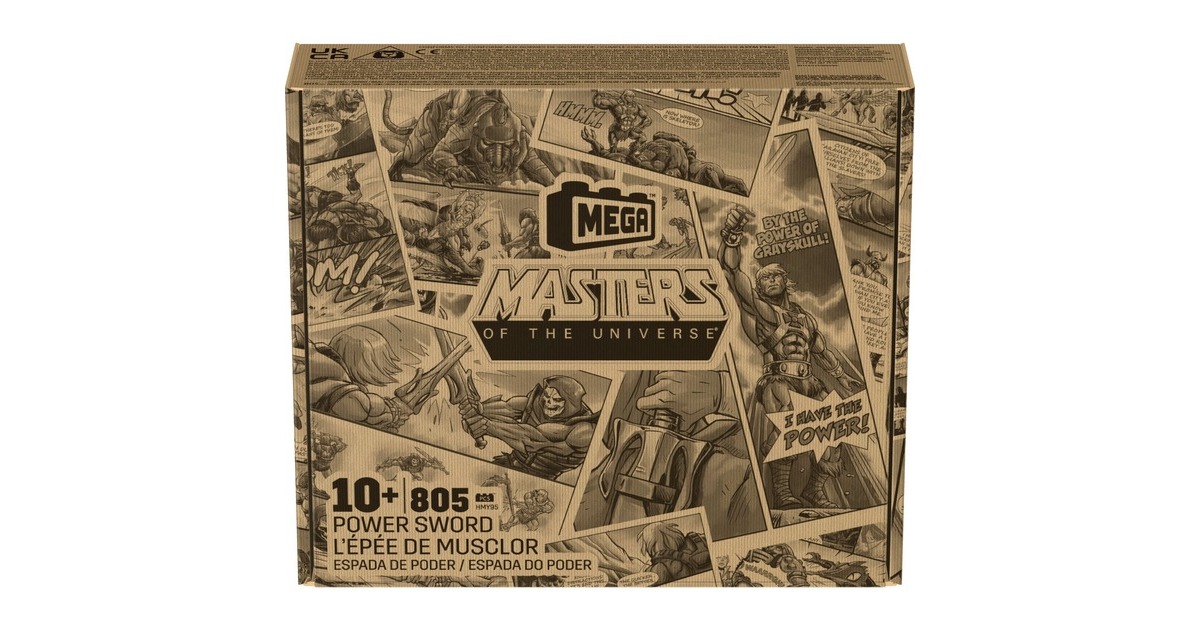 Mattel MEGA Masters of the Universe Orgins Collector Sword, Konstruktionsspielzeug