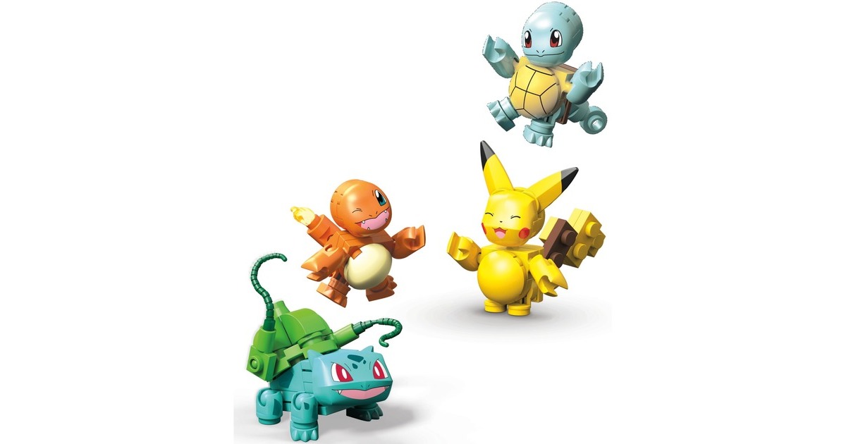 Mattel MEGA Pokémon Kanto Partners, Konstruktionsspielzeug