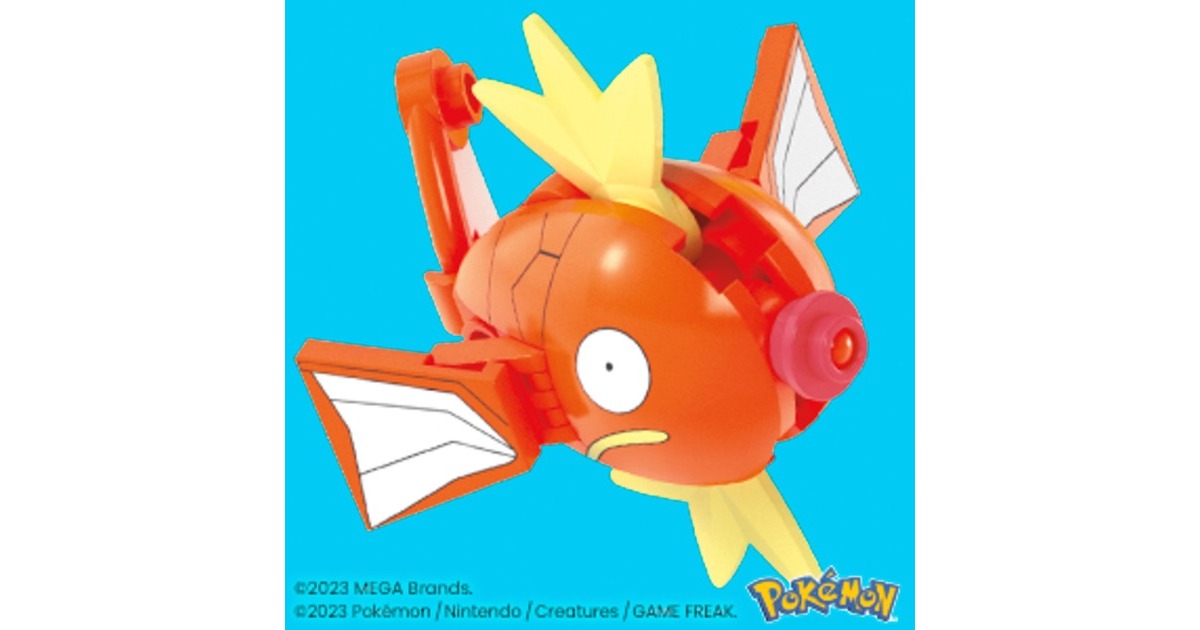 Mattel MEGA Pokémon Magikarp Evolution Set, Konstruktionsspielzeug
