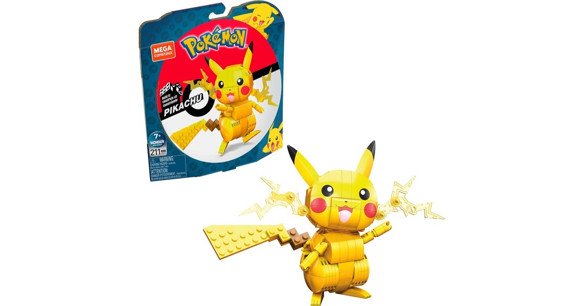 Mattel MEGA Pokémon Pikachu, Konstruktionsspielzeug