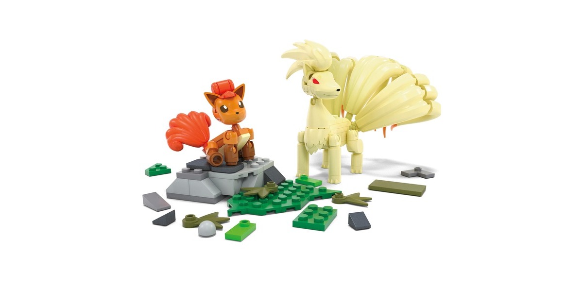 Mattel MEGA Pokémon Vulpix Evolution Set, Konstruktionsspielzeug