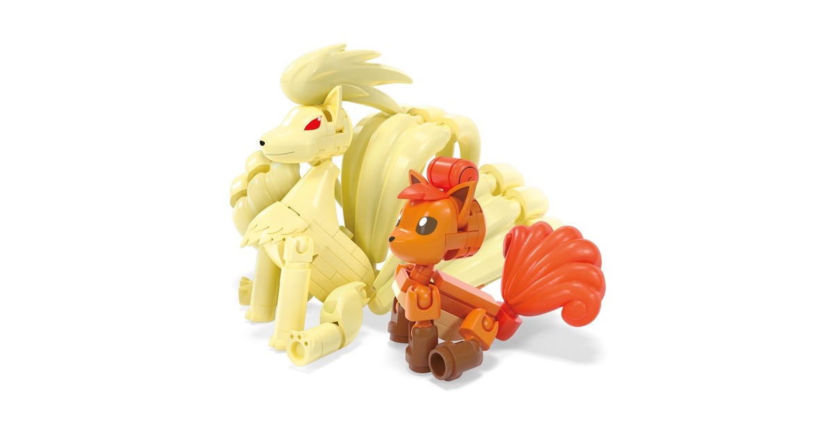 Mattel MEGA Pokémon Vulpix Evolution Set, Konstruktionsspielzeug