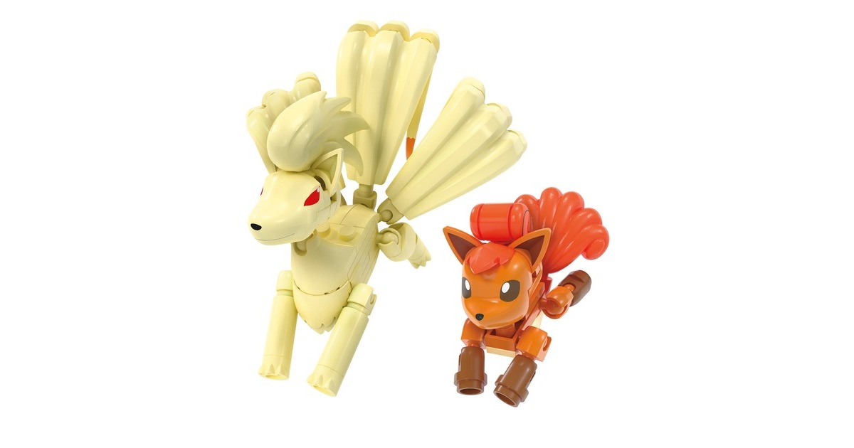 Mattel MEGA Pokémon Vulpix Evolution Set, Konstruktionsspielzeug