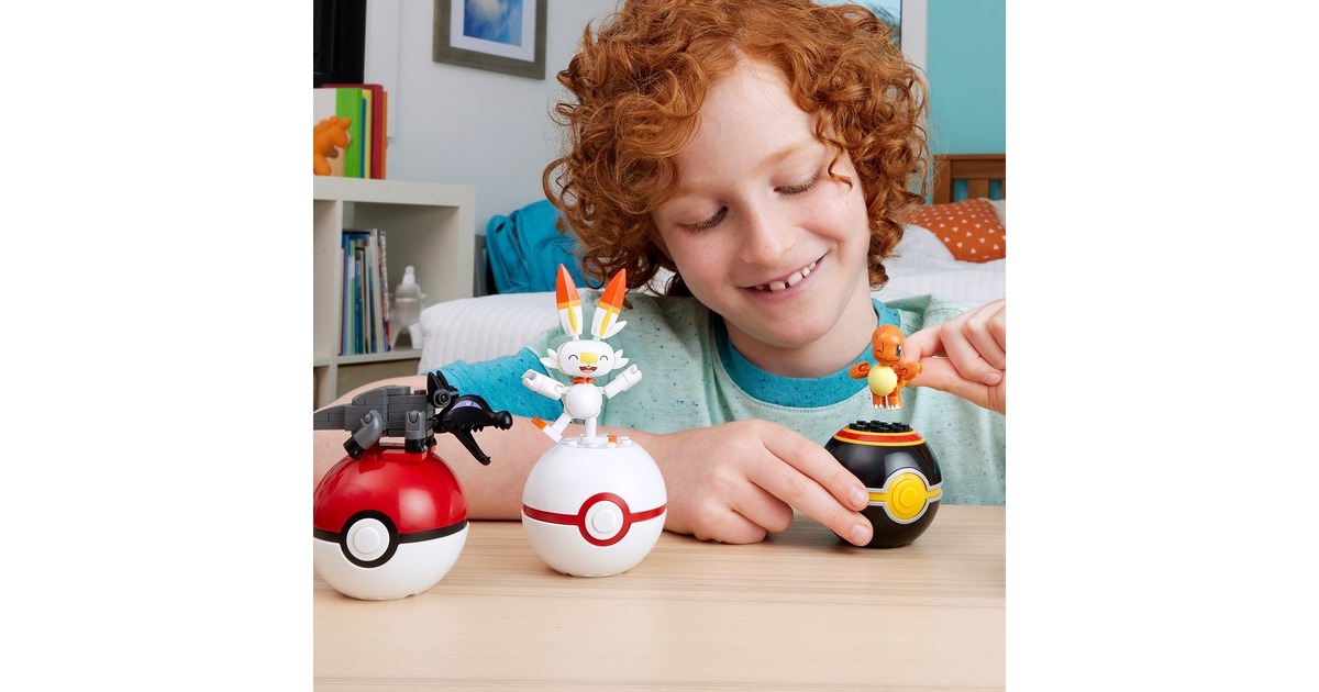 Mattel MEGA Pokémon Vulpix Evolution Set, Konstruktionsspielzeug