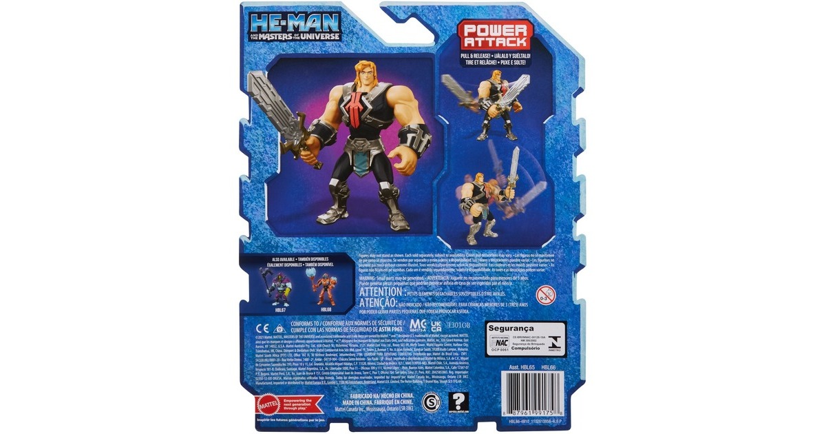 Mattel Masters of the Universe Kids Animation He-Man, Spielfigur