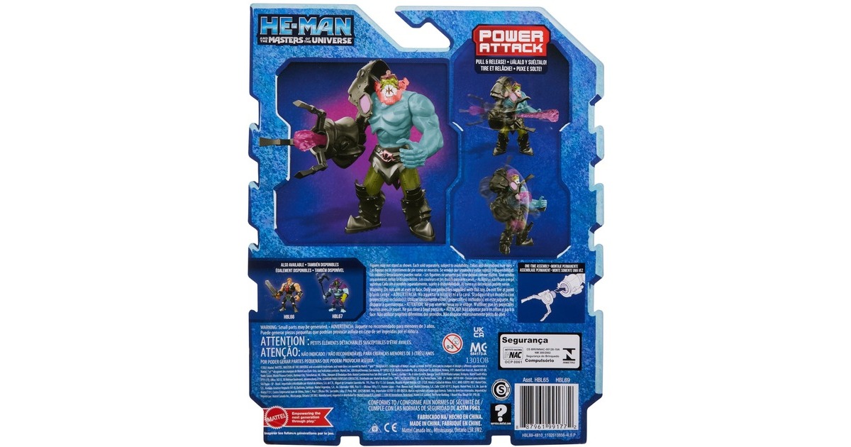 Mattel Masters of the Universe Kids Animation Trap Jaw, Spielfigur