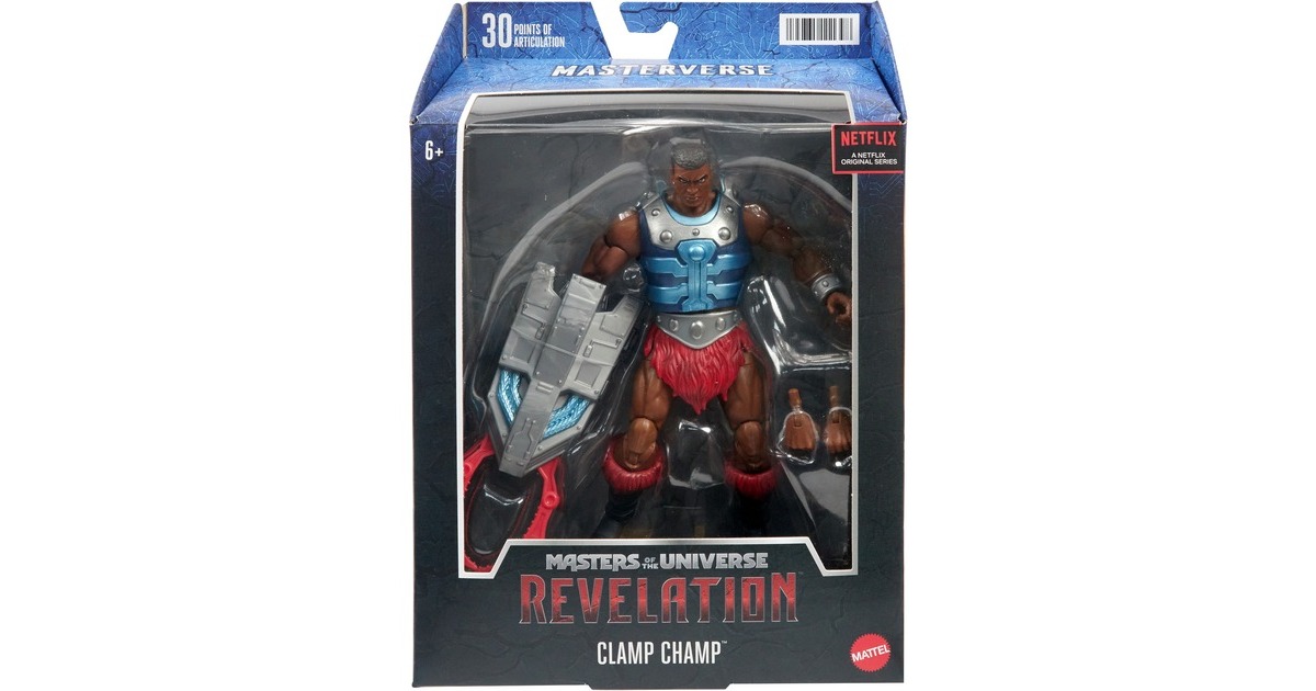 Mattel Masters of the Universe Masterverse Clamp Champ, Spielfigur