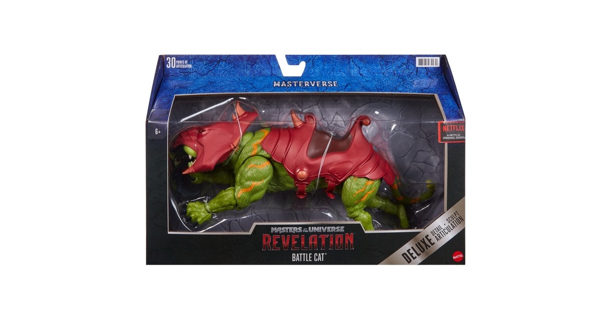 Mattel Masters of the Universe Masterverse Deluxe Battle Cat, Spielfigur