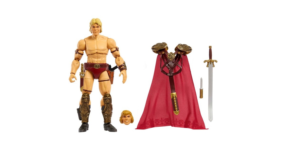 Mattel Masters of the Universe Masterverse Deluxe Movie He-Man, Spielfigur
