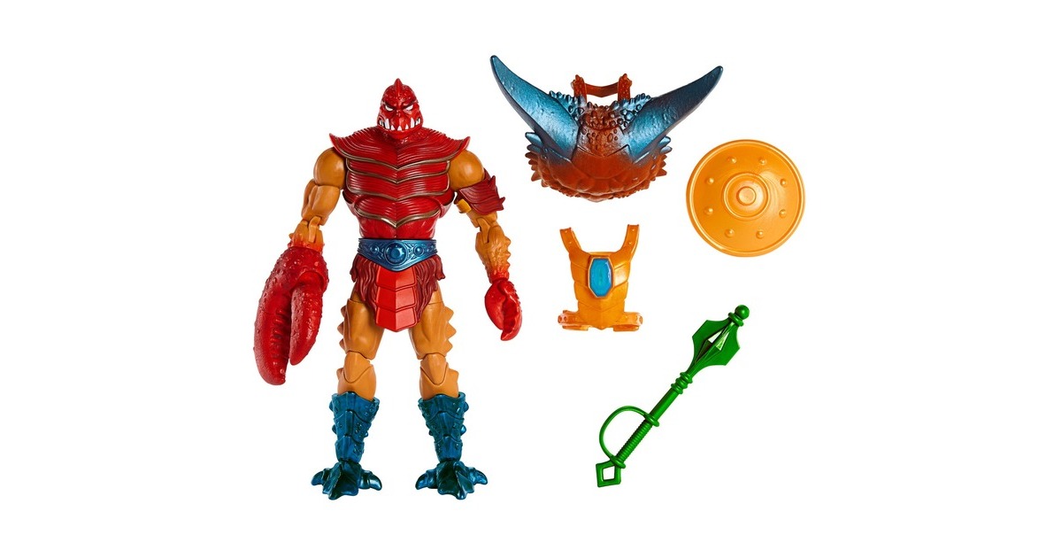 Mattel Masters of the Universe Masterverse Deluxe New Eternia Clawful, Spielfigur