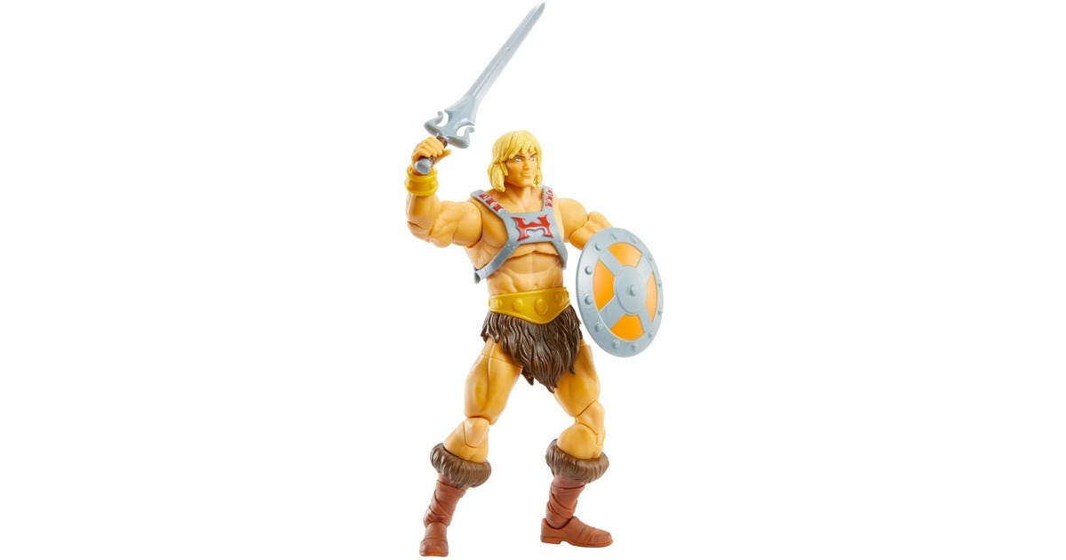 Mattel Masters of the Universe Masterverse He-Man 18cm große Actionfigur für alle MOTU Sammler, Spielfigur