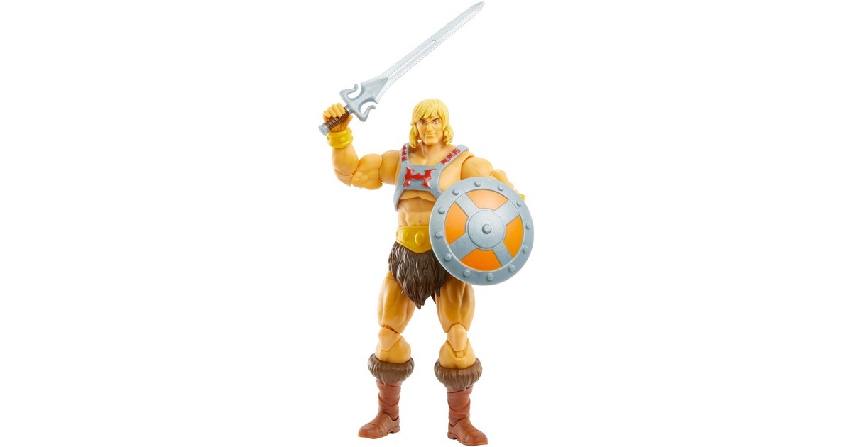 Mattel Masters of the Universe Masterverse He-Man 18cm große Actionfigur für alle MOTU Sammler, Spielfigur