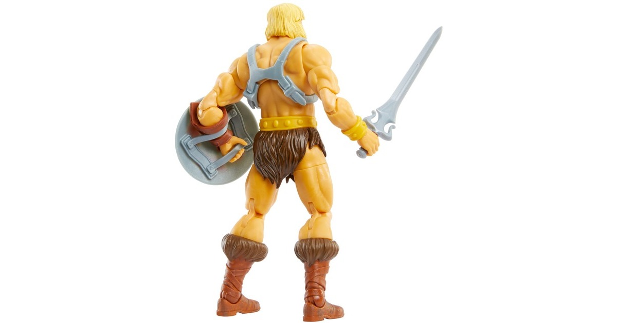 Mattel Masters of the Universe Masterverse He-Man 18cm große Actionfigur für alle MOTU Sammler, Spielfigur