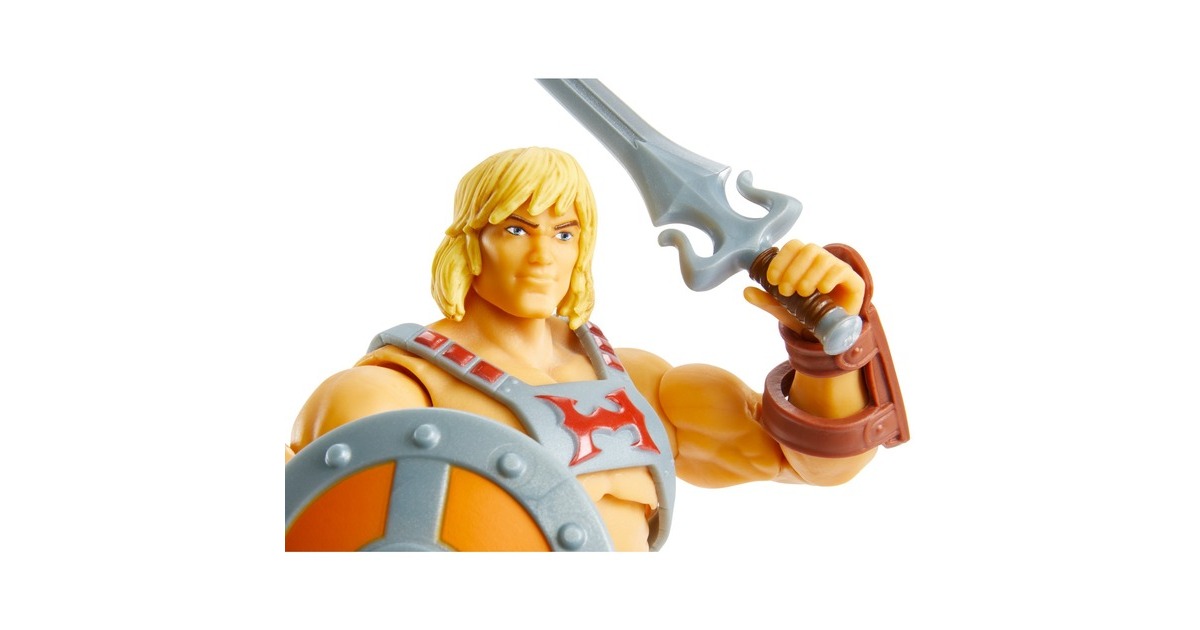 Mattel Masters of the Universe Masterverse He-Man 18cm große Actionfigur für alle MOTU Sammler, Spielfigur