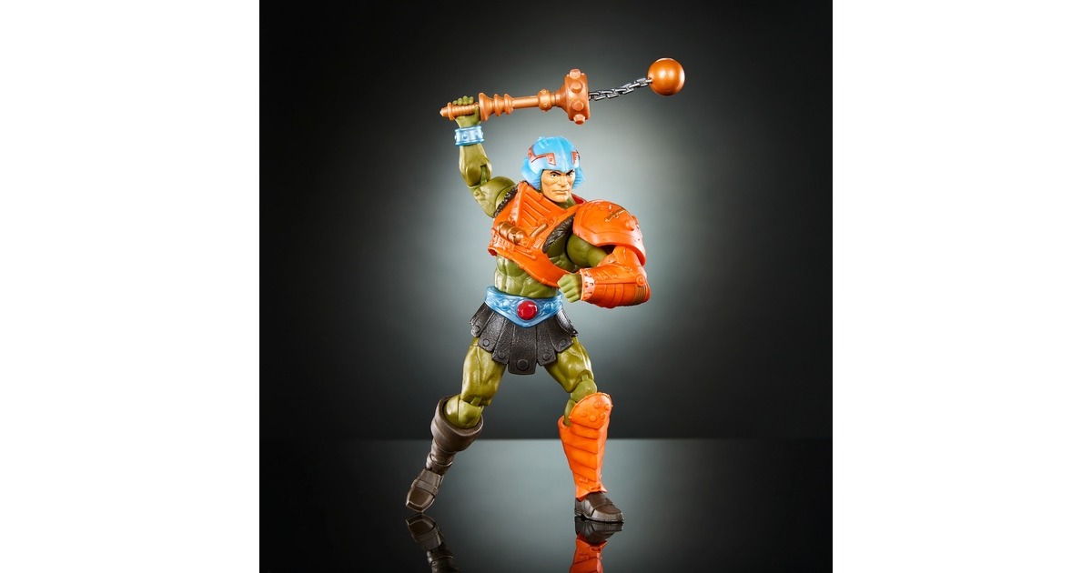 Mattel Masters of the Universe Masterverse Man-At-Arms, Spielfigur(17,8 cm)
