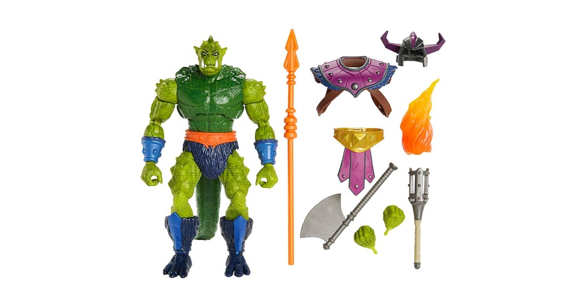 Mattel Masters of the Universe Masterverse Oversized Whiplash, Spielfigur