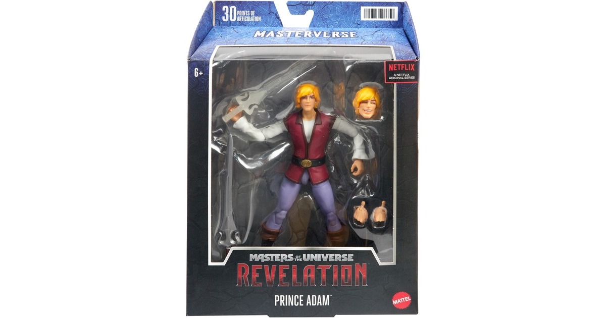 Mattel Masters of the Universe Masterverse Prince Adam, Spielfigur