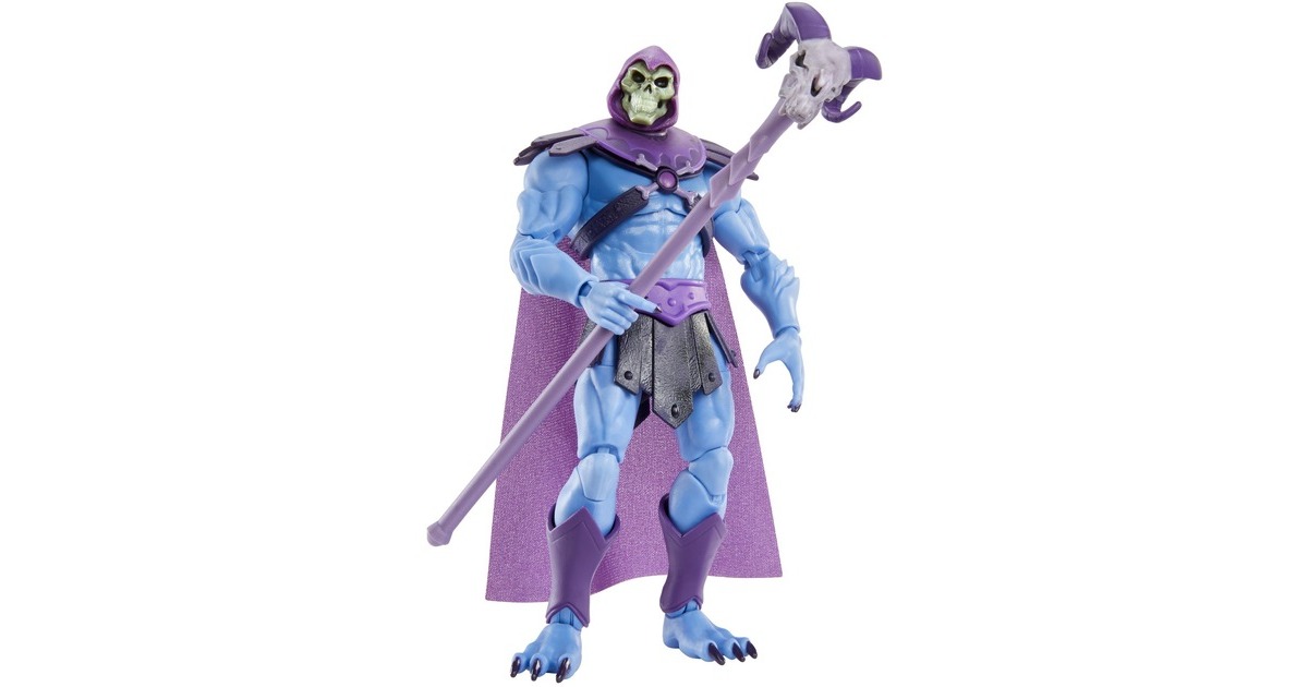 Mattel Masters of the Universe Masterverse Skeletor 18cm große Actionfigur für alle MOTU Sammler, Spielfigur