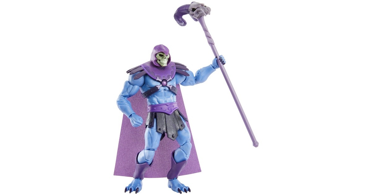 Mattel Masters of the Universe Masterverse Skeletor 18cm große Actionfigur für alle MOTU Sammler, Spielfigur