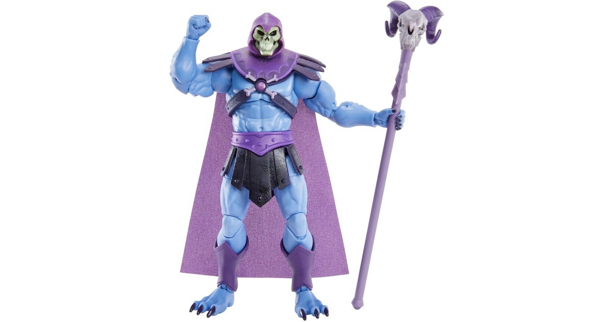 Mattel Masters of the Universe Masterverse Skeletor 18cm große Actionfigur für alle MOTU Sammler, Spielfigur