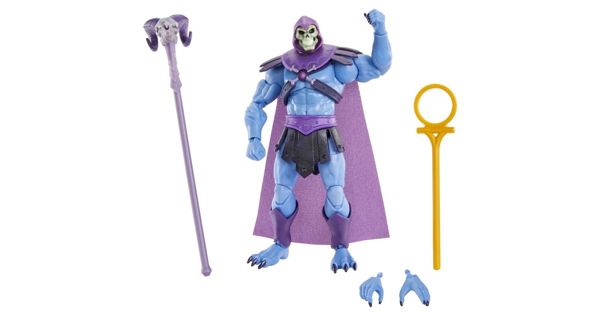 Mattel Masters of the Universe Masterverse Skeletor 18cm große Actionfigur für alle MOTU Sammler, Spielfigur
