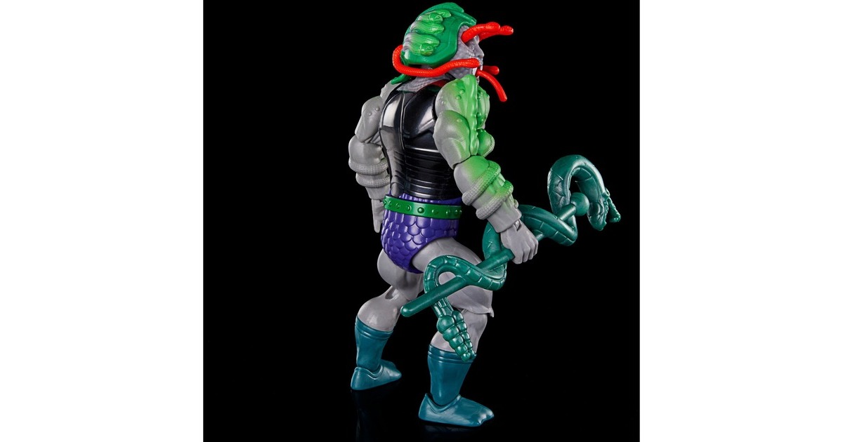 Mattel Masters of the Universe Origins Actionfigur Deluxe Snake Face, Spielfigur(14 cm)