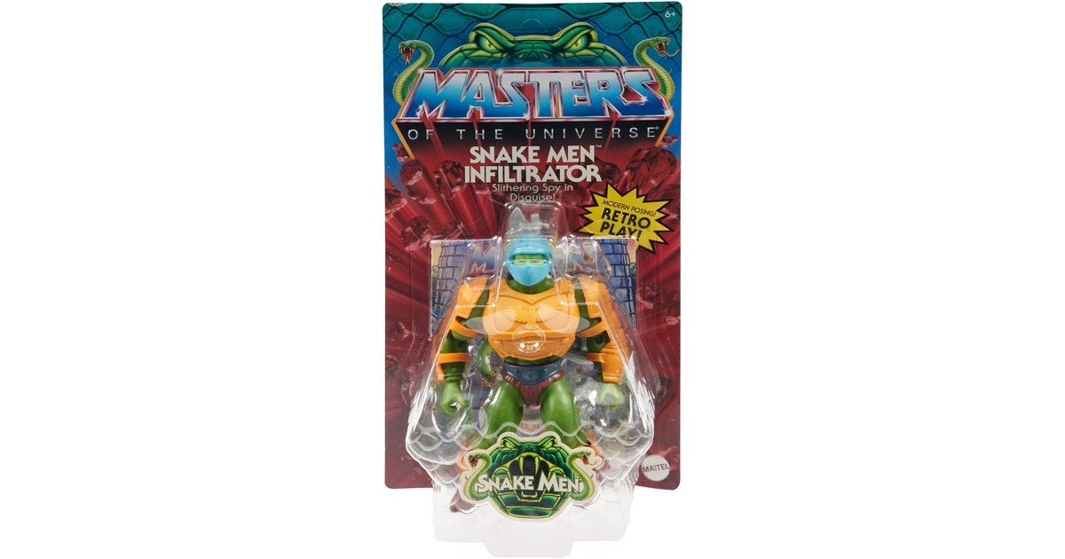 Mattel Masters of the Universe Origins Actionfigur Eternian Guard Infiltrator, Spielfigur(14 cm)