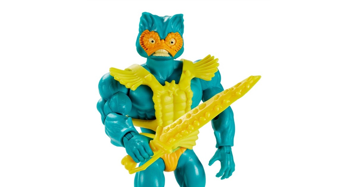 Mattel Masters of the Universe Origins Actionfigur Mer Man, Spielfigur(14 cm)